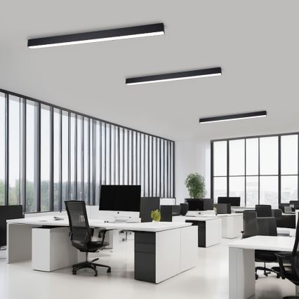 Brilagi - LED Aptumšojams griestu gaismeklis SLEEKLINE SMART LED/40W/230V 3000-6000K Wi-Fi Tuya melna + tālvadības pults