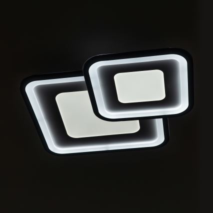 Brilagi - LED dimmējams griestu gaismeklis TANDORA LED/49W/230V 50x50 cm 3000-6000K + ar tālvadības pulti