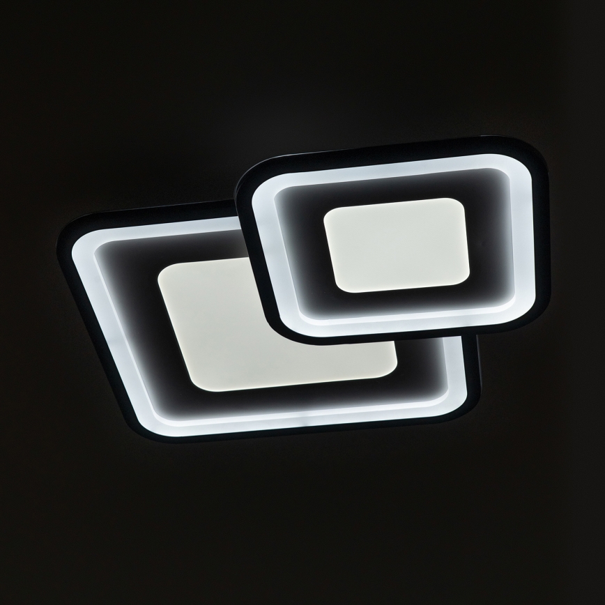 Brilagi - LED dimmējams griestu gaismeklis TANDORA LED/49W/230V 50x50 cm 3000-6000K + ar tālvadības pulti