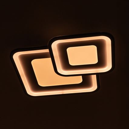 Brilagi - LED dimmējams griestu gaismeklis TANDORA LED/49W/230V 50x50 cm 3000-6000K + ar tālvadības pulti