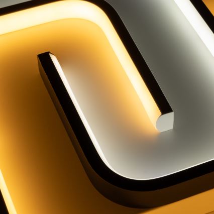 Brilagi - LED griestu lampa VELO ar regulējamu spilgtumu LED/64W/230V 48x48 cm 3000-6500K + ar tālvadības pulti