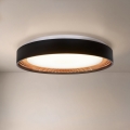 Brilagi - LED dimmējams griestu gaismeklis WALDO LED/48W/230V 3000–6500K Ø 40 cm melns/zelta + tālvadības pults