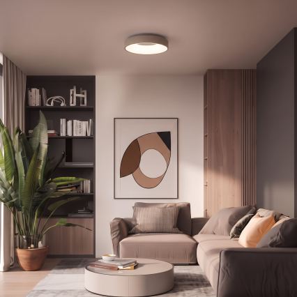 BRILAGI - LED regulējams griestu gaismeklis FALCON II LED/67W/230V 3000-6500K Ø 40 cm bēšs + tālvadības pults