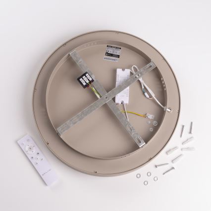 BRILAGI - LED regulējams griestu gaismeklis FALCON II LED/67W/230V 3000-6500K Ø 40 cm bēšs + tālvadības pults
