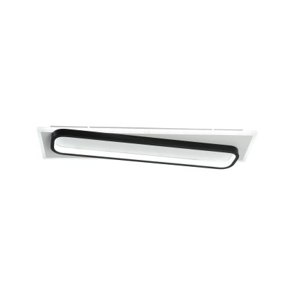Brilagi - regulējams LED griestu gaismeklis OUTLINE LED/52W/230V 3000-6000K 15x60 cm balts/melns + tālvadības pults