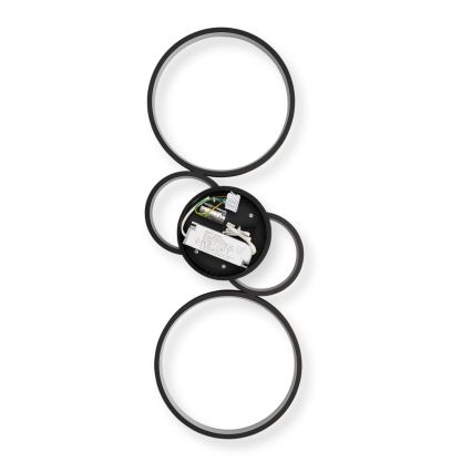 Brilagi - regulējams LED griestu gaismeklis RINGO LED/34W/230V 3000-6000K 28x78 cm melns + tālvadība