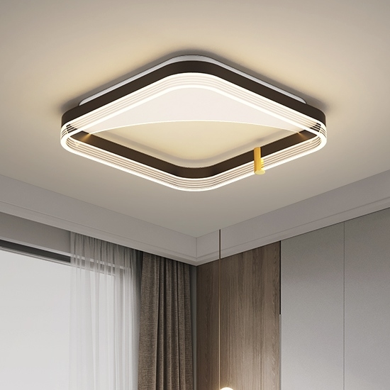 Brilagi - LED dimmējams griestu lukturis SIRELI LED/56W/230V 3000-6000K 40x40 cm + tālvadība