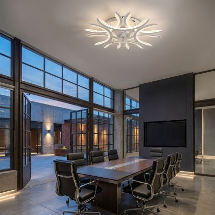 Brilagi - regulējams LED griestu ventilators LED/70W/230V Ø 76 cm balts + tālvadība