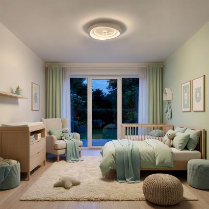 Brilagi - dimējams LED griestu ventilators LED/80W/230V diam. 50 cm balts + tālvadība