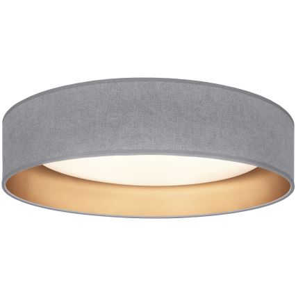 BRILAGI - Dimējams LED griestu gaismeklis VELVET SMART VARI LED/24W/230V 3000-6500K Ø 45 cm pelēka/zelta + tālvadības pults