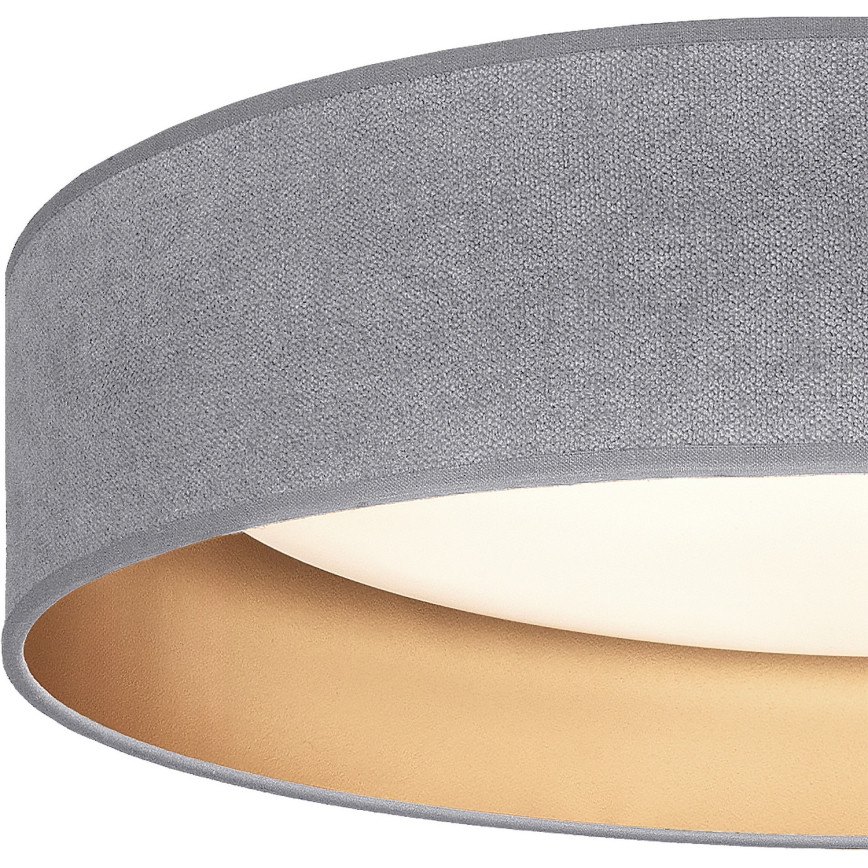 BRILAGI - Dimējams LED griestu gaismeklis VELVET SMART VARI LED/24W/230V 3000-6500K Ø 45 cm pelēka/zelta + tālvadības pults