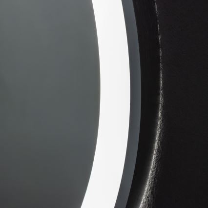 Brilagi - LED dimmējams vannasistabas apsildāms spogulis ar aizmugurējo apgaismojumu ALU PRO LED/18W/230V Ø 60 cm 3000/4000/6500K IP44 matēts hroms CRI 90