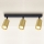 Brilagi - LED dimmējams spot gaismeklis SELE GOLDEN 3xGU10/6,5W/230V 2700–6500K melns/zelts