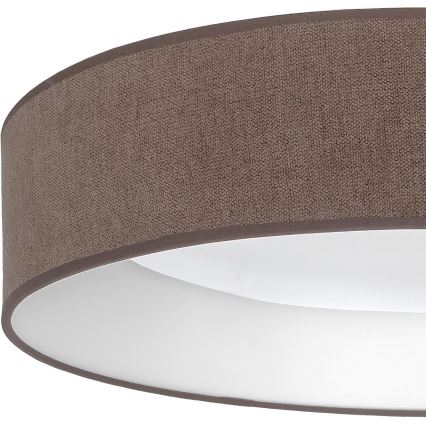 BRILAGI - Aptumšojams griestu LED gaismeklis VELVET SMARTIX STARS LED/36W/230V 3000-6000K Ø 55 cm brūns Wi-Fi Tuya Beacon + tālvadība
