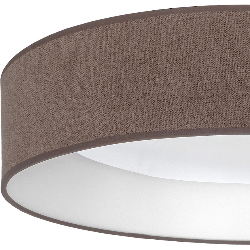 BRILAGI - Aptumšojams griestu LED gaismeklis VELVET SMARTIX STARS LED/36W/230V 3000-6000K Ø 55 cm brūns Wi-Fi Tuya Beacon + tālvadība