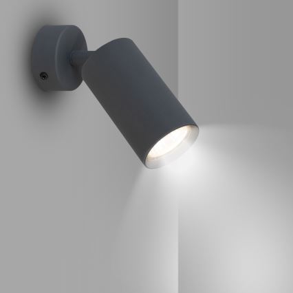 Brilagi - LED RGBW regulējams virziena gaismeklis SELE 1xGU10/4,8W/230V 3000K antracīts + tālvadība