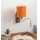Brilagi - LED elastīga sienas lampa NUBILA 1xE27/25W/230V + LED/3W matēts hroms/oranžs
