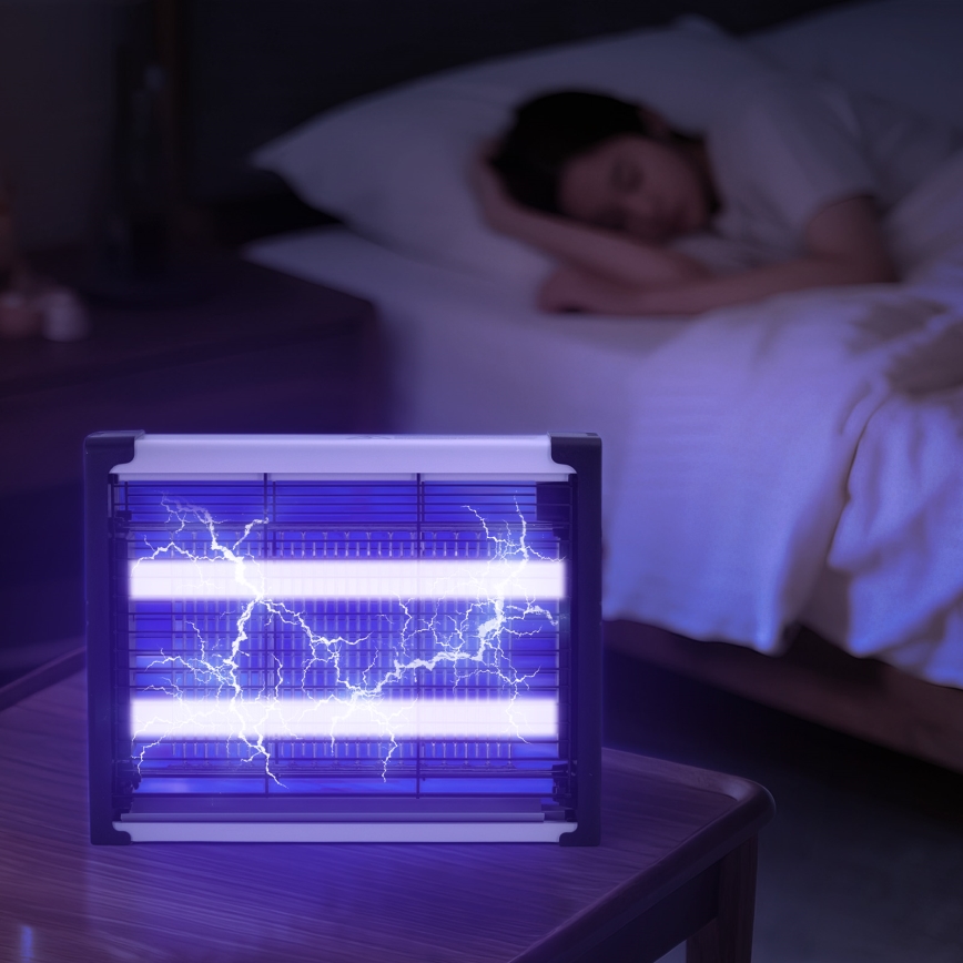 Brilagi - LED elektriskais kukaiņu slazds UV, 2x LED / 4 W / 230 V, 50 m²