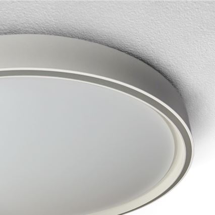 Brilagi - NANCI LED regulējams griestu gaismeklis LED/60W/230V 3000–6500K Ø 49 cm sudraba + ar tālvadības pulti