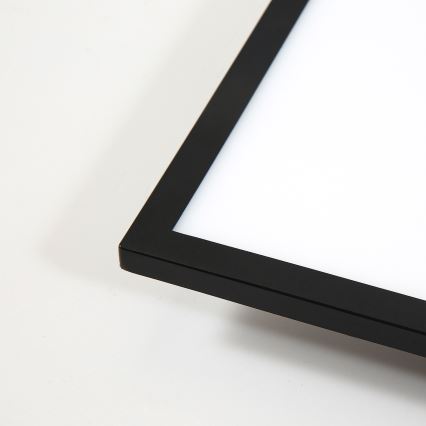 Brilagi - regulējams LED griestu gaismeklis SLIMFRAME LED/25W/230V 30x30 cm 3000-6000K melns + tālvadības pults