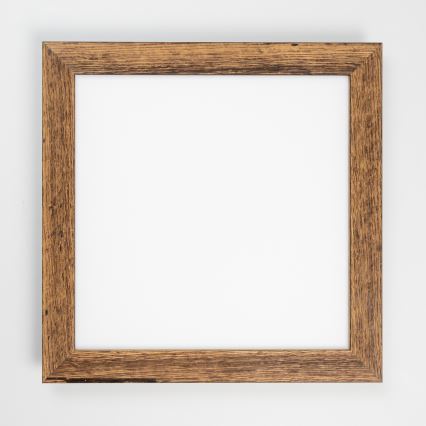 Brilagi - LED griestu gaismeklis ar regulējamu spilgtumu SLIMFRAME WOOD LED/36W/230V 49,5x49,5 cm 3000-6000K brūns + tālvadības pults