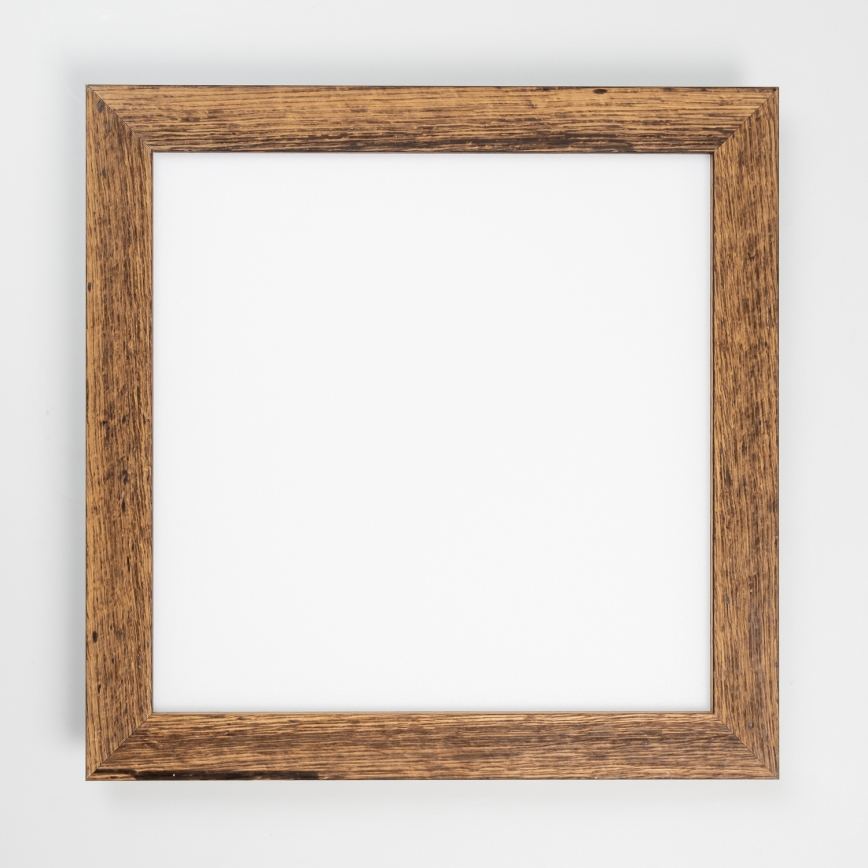 Brilagi - LED griestu gaismeklis ar regulējamu spilgtumu SLIMFRAME WOOD LED/36W/230V 49,5x49,5 cm 3000-6000K brūns + tālvadības pults