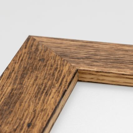 Brilagi - LED griestu gaismeklis ar regulējamu spilgtumu SLIMFRAME WOOD LED/36W/230V 49,5x49,5 cm 3000-6000K brūns + tālvadības pults