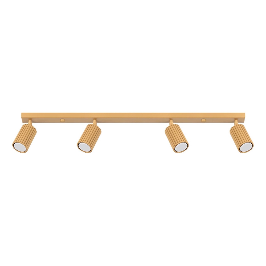 Brilagi - LED gaismeklis CRESTO 4xGU10/10W/230V zelta krāsā