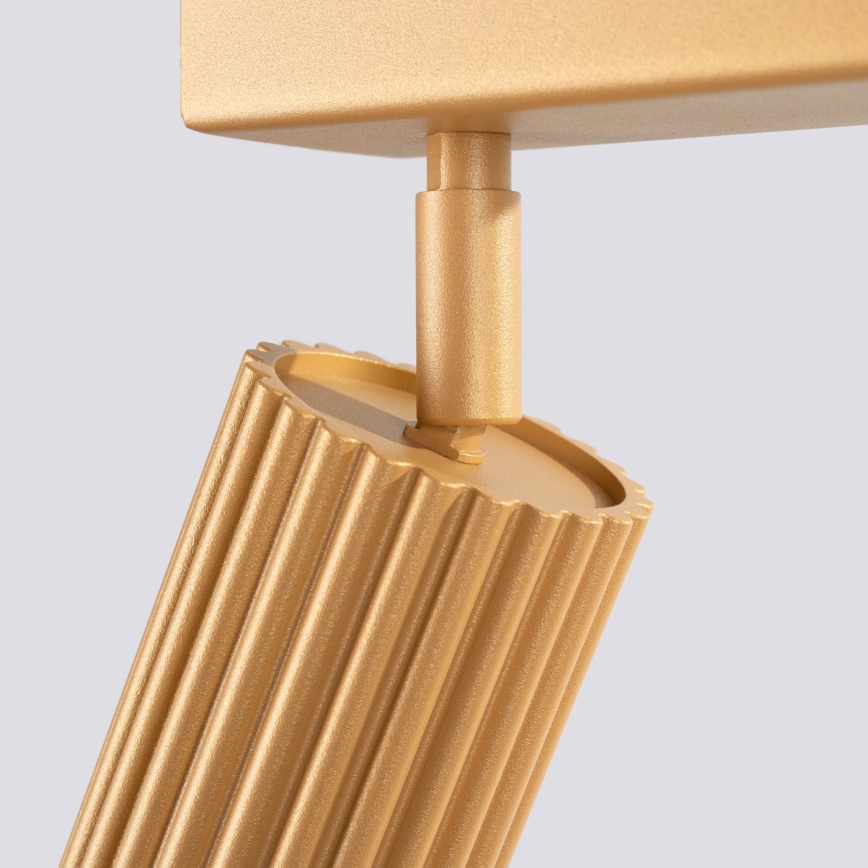 Brilagi - LED gaismeklis CRESTO 4xGU10/10W/230V zelta krāsā