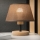 Brilagi - LED Galda lampa ANTHONY 1xE27/60W/230V ozols/brūna