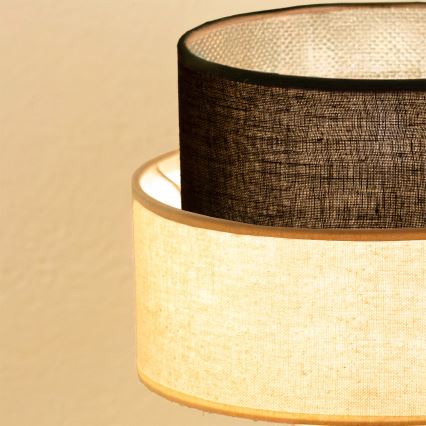 Brilagi - LED galda lampa BOHO STYLE 1xE27/15W/230V krēmkrāsa/brūna