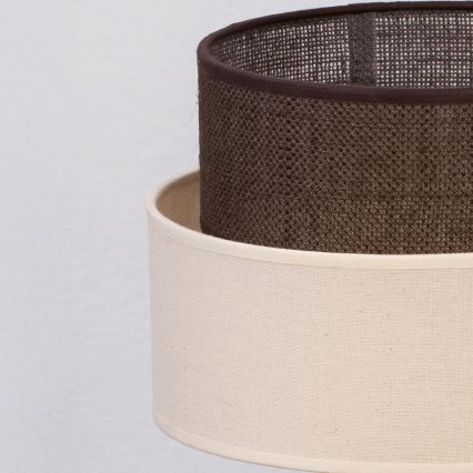 Brilagi - LED galda lampa BOHO STYLE 1xE27/15W/230V krēmkrāsa/brūna