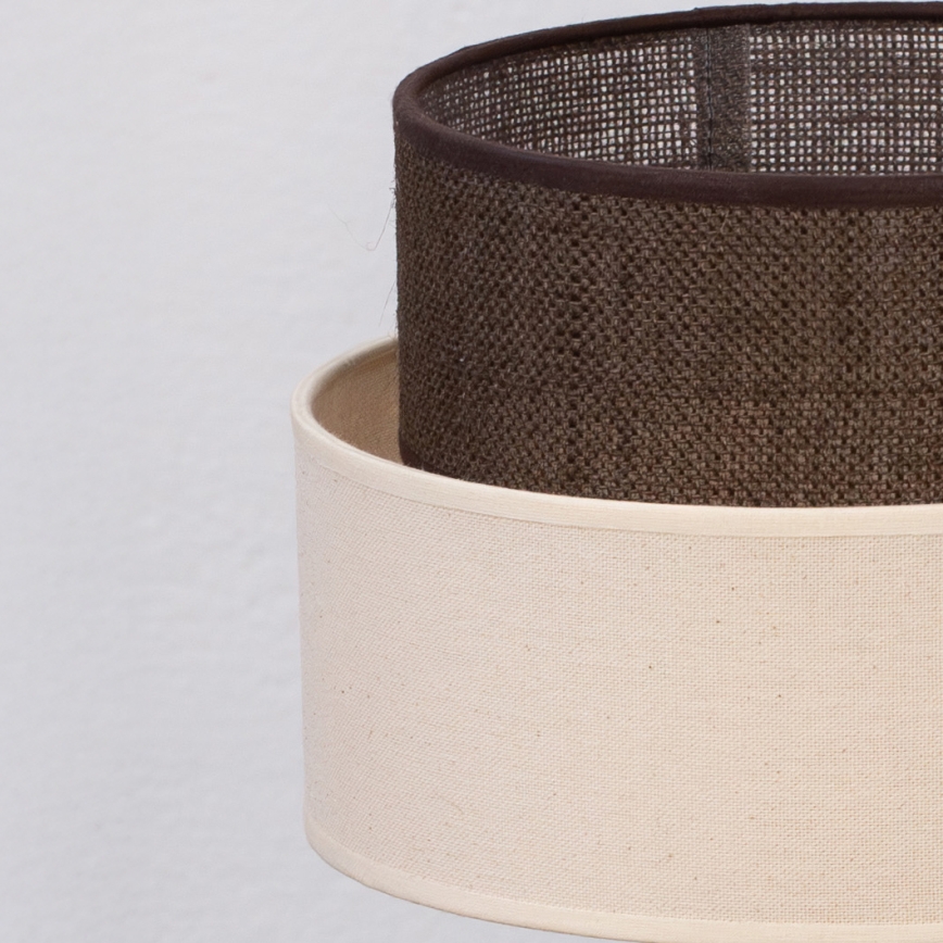 Brilagi - LED galda lampa BOHO STYLE 1xE27/15W/230V krēmkrāsa/brūna