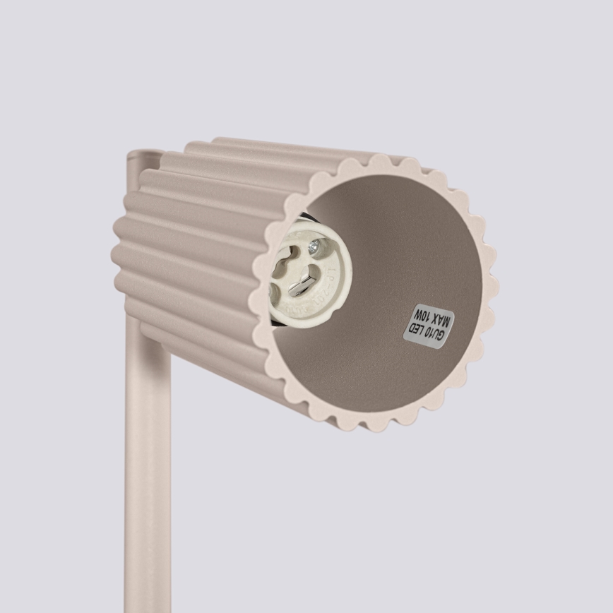 Brilagi - LED galda lampa CRESTO 1xGU10/10W/230V taupe