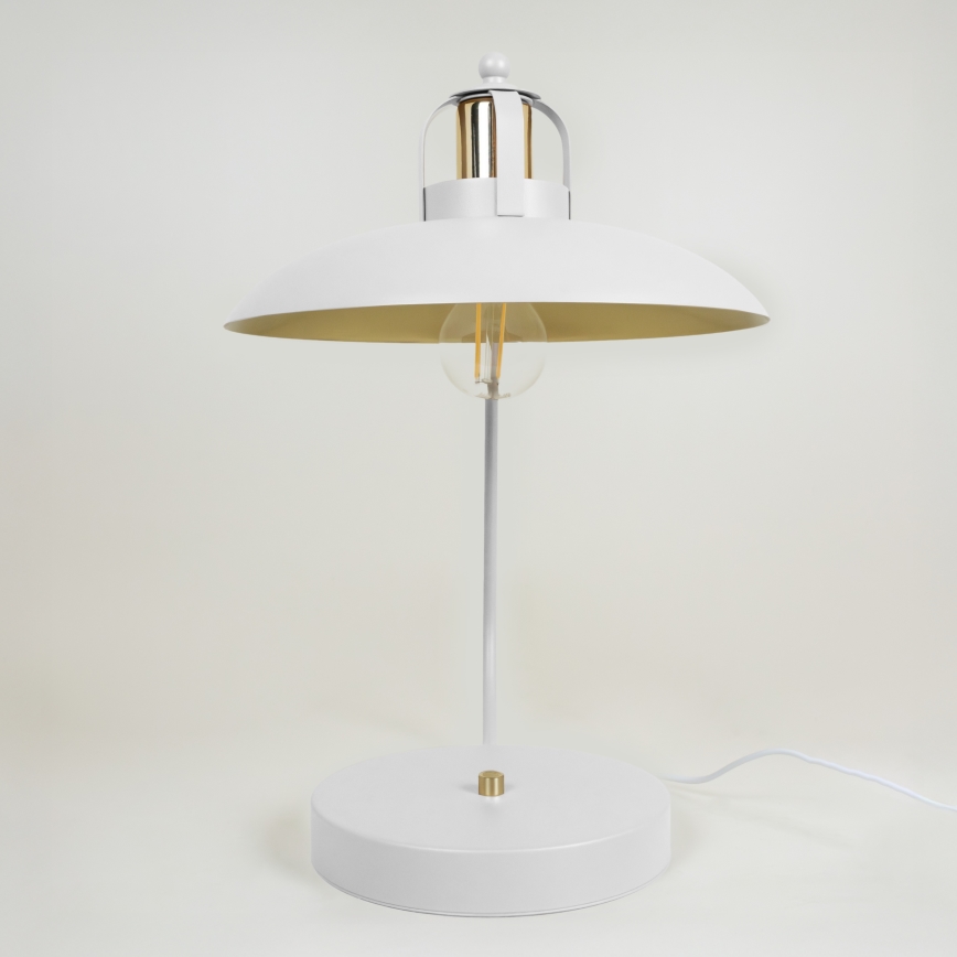 Brilagi - LED Galda lampa FLAMENGO 1xE27/60W/230V balta