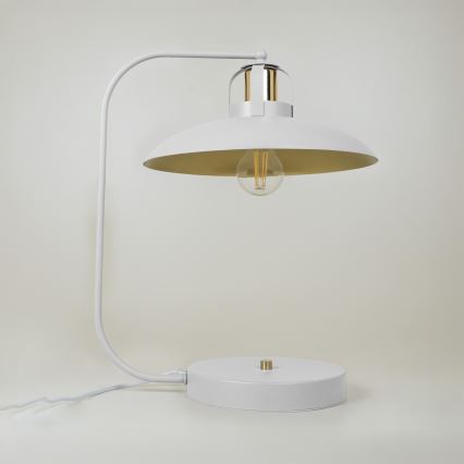 Brilagi - LED Galda lampa FLAMENGO 1xE27/60W/230V balta