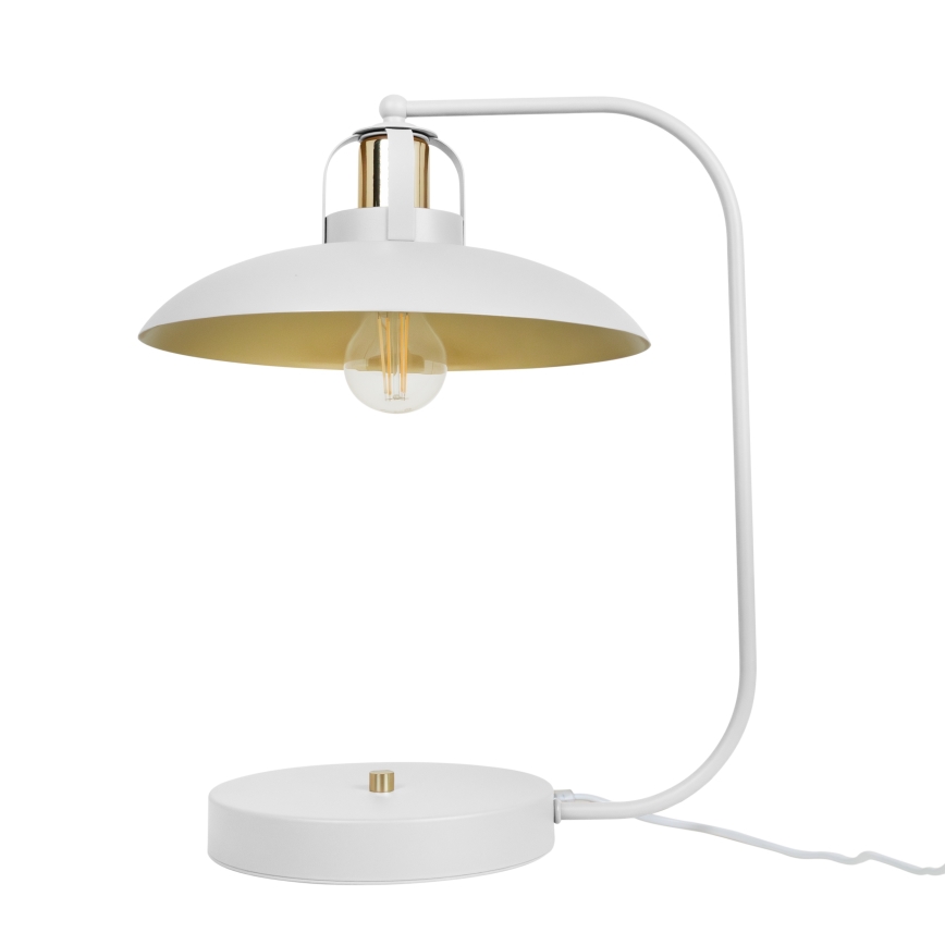 Brilagi - LED Galda lampa FLAMENGO 1xE27/60W/230V balta