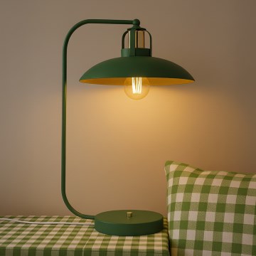 Brilagi - LED Galda lampa FLAMENGO 1xE27/60W/230V zaļa