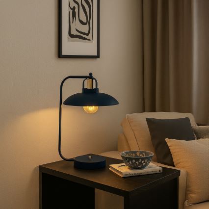 Brilagi - LED Galda lampa FLAMENGO 1xE27/60W/230V zila