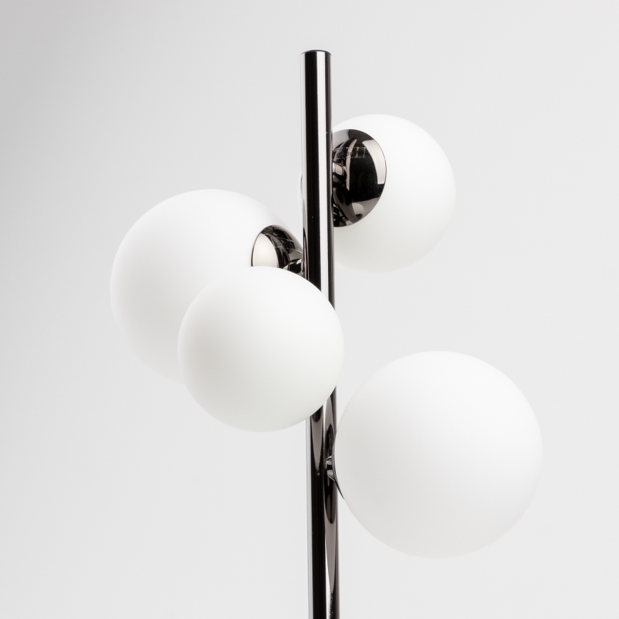 Brilagi - LED galda lampa MILLA 4xG9/3W/230V melns hroms/balts