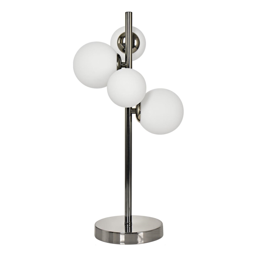 Brilagi - LED Galda lampa MILLA 4xG9/3W/230V spīdīgi hromēts/balta