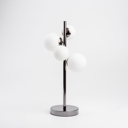 Brilagi - LED Galda lampa MILLA 4xG9/3W/230V spīdīgi hromēts/balta