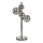 Brilagi - LED Galda lampa MILLA 4xG9/3W/230V spīdīgi hromēts/dūmakains
