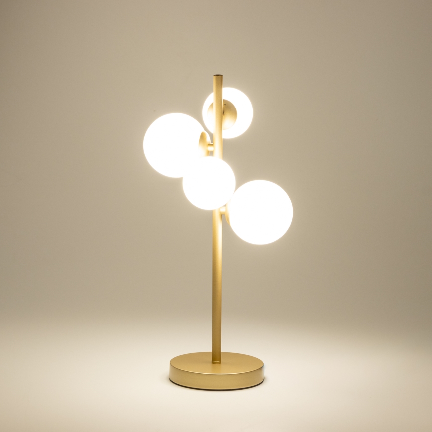 Brilagi - LED Galda lampa MILLA 4xG9/3W/230V zelta/balta