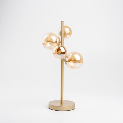 Brilagi - LED Galda lampa MILLA 4xG9/3W/230V zelta