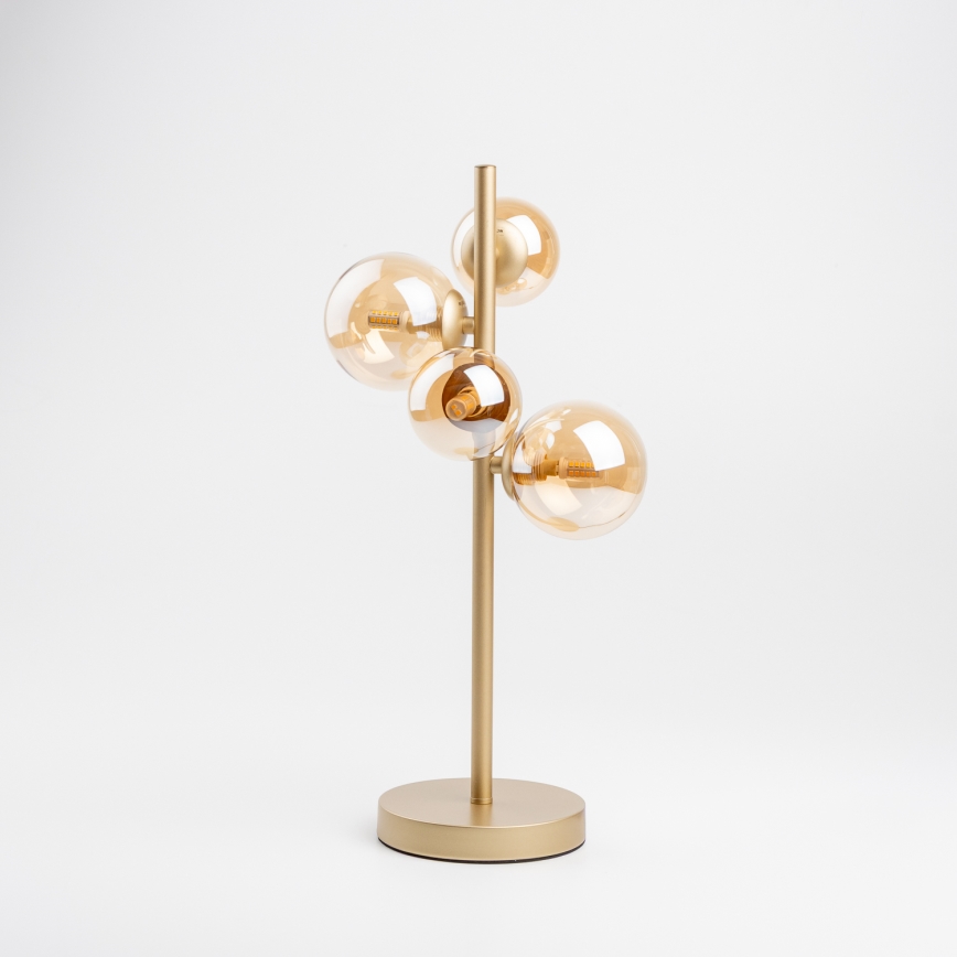 Brilagi - LED Galda lampa MILLA 4xG9/3W/230V zelta