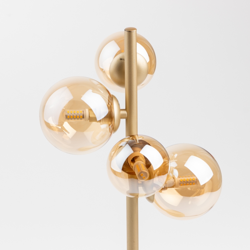 Brilagi - LED Galda lampa MILLA 4xG9/3W/230V zelta