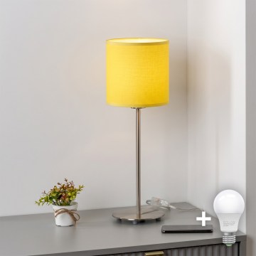 Brilagi - LED galda lampa NUBILA 1xE27/60W/230V dzeltena