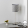 Brilagi - LED galda lampa NUBILA 1xE27/60W/230V pelēka