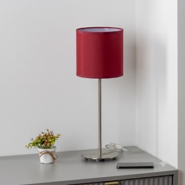 Brilagi - LED galda lampa NUBILA 1xE27/60W/230V pompējas sarkana